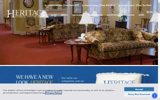 Heritage Funeral and Cremation Service - Indian Trail website