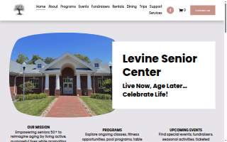 Levine Senior Center website