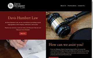 Davis Humbert Law website