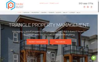 Park Real Estate Management website
