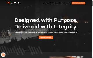 Audio visual consultant website