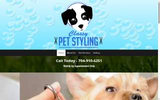 Classy Pet Styling website