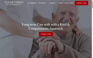 Clear Creek Nursing and Rehabilitation Center website