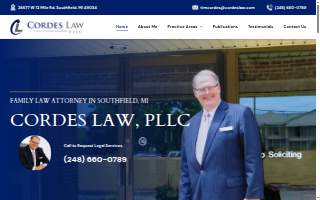 Cordes Law, PLLC website