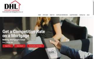 DHL Mortgage of Mint Hill website