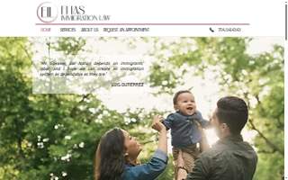 Elias Immigration Law website