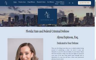 Espinosa Law of Mint Hill website