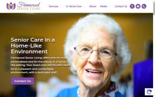 Farmwood Senior Living website