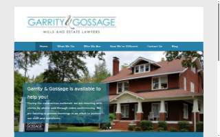 Garrity & Gossage, LLP website