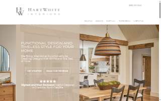 Hart White Interiors of Interior Design Firms in Charlotte NC website
