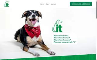 Indian Trail Dog Training LLC of Mint Hill website