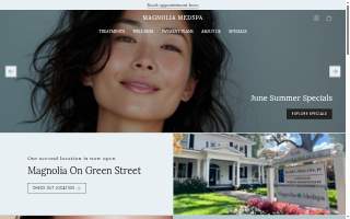 Magnolia Medspa - Mint Hill Location website
