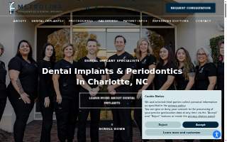 Metrolina Periodontics & Dental Implants website