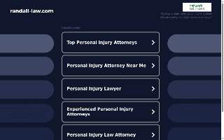 Randall Law PLLC website