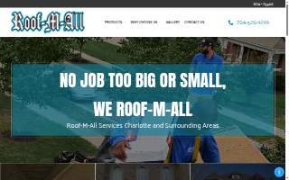 Roof-M-All website