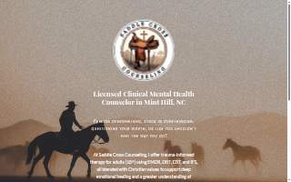 Saddle Cross Counseling of Mint Hill website