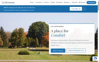 Sunset Memory Gardens website