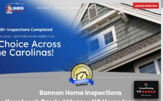 Bannon Home Inspections website