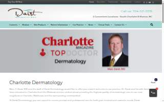 Darst Dermatology website