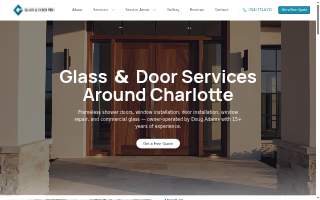Glass and Door Pro of Monroe website