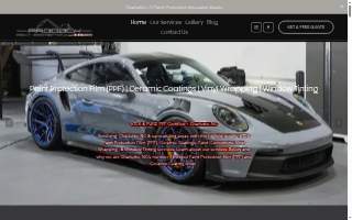 Paddock Paint Protection website