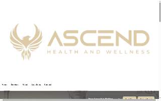 Ascend Health and Wellness of Mooresville website