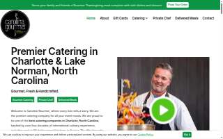 Carolina Gourmet website