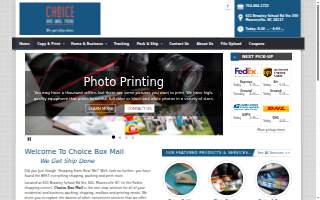 Choice Box Mail website