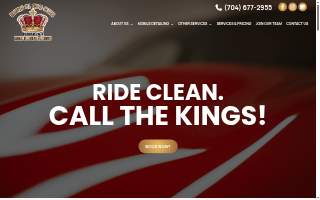 Kings of Car Care website