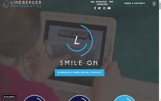 Lineberger Orthodontics - Mooresville website