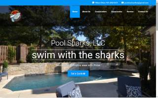 Pool Sharks LLC website