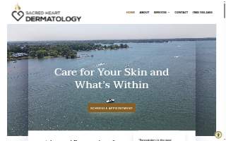 Sacred Heart Dermatology: Blake Sanders, DO, FAAD of Mooresville website