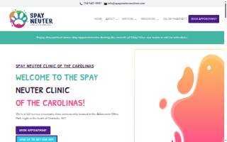 Spay Neuter Charlotte website