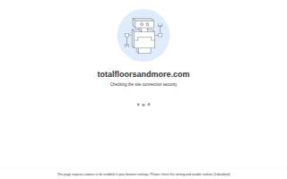 Total Floors and More Installation and Cleaning website