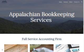 Appalachian Bookkeeping Service website