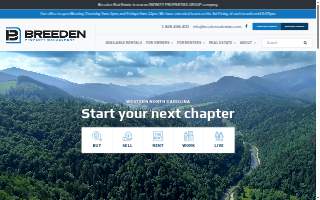 Breeden Real Estate Inc website