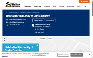 Habitat for Humanity ReStore website