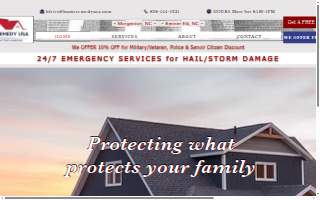 Home Remedy USA Roofing, Gutters & Windows website