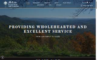 McCain Funeral Home & Cremations, LLC website