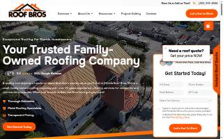 Roofing Brothers website