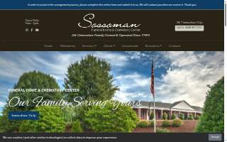 Sossoman Funeral Home and Crematory Center website