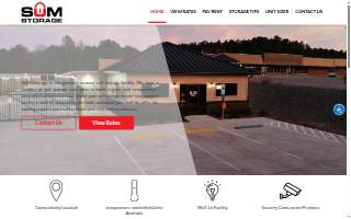 SUM Storage website