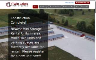 T & L Storage Morganton website