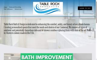 Table Rock Bath & Design website