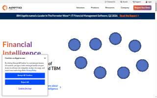 Apptio website