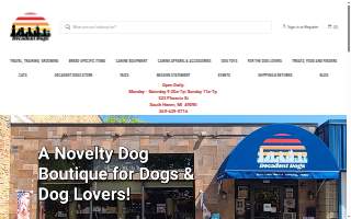 Decadent Dogs website