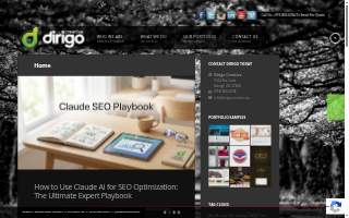 Dirigo Creative website