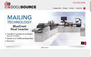 DocuSource of NC LLC website