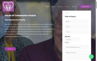 Hands of Compassion Angels website