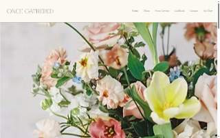 Once Gathered website